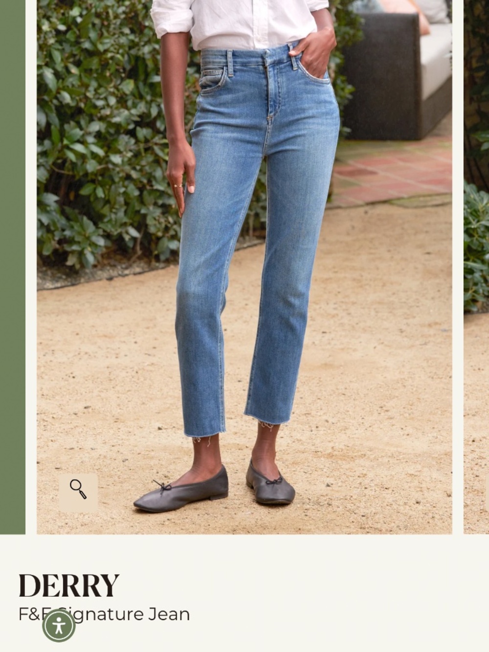 Frank & Eileen Signature Derry Jean